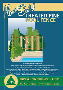 GT Pine - How to Build a Treated Pine Pool Fence