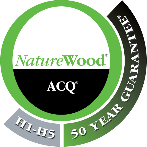 NatureWood ACQ Preservative Alkaline Copper Quarternary - GT Pine