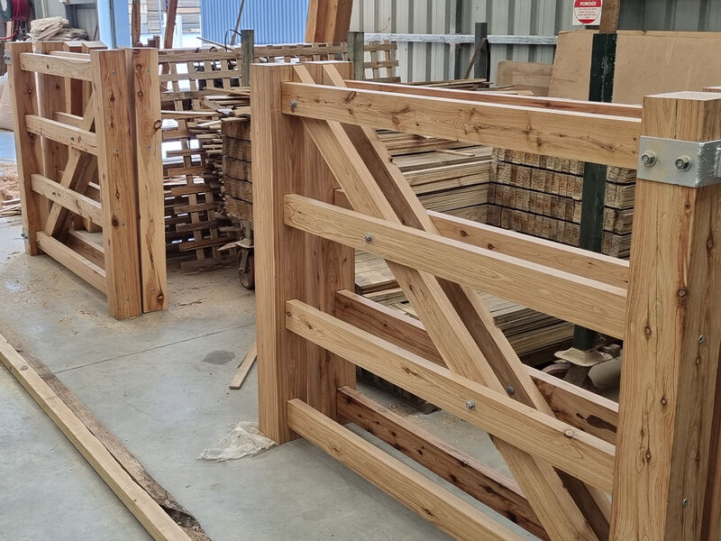 Timber Gates