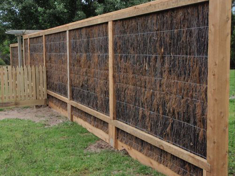 Brush Panel Fencing