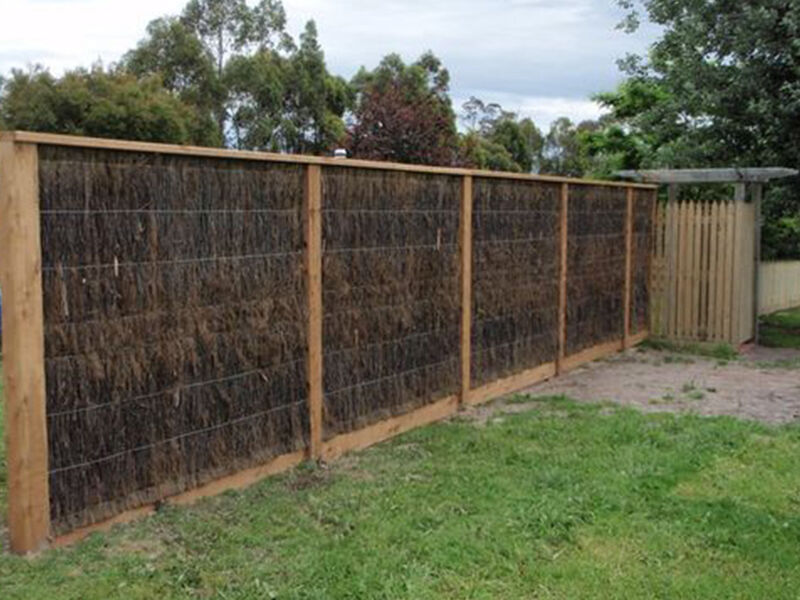 Brush Panel Fencing