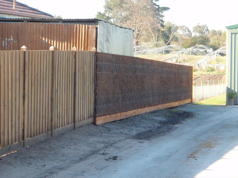 Brush Panel Fencing