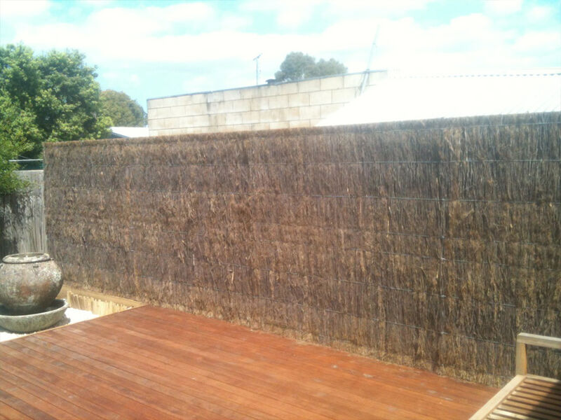 Brush Panel Fencing