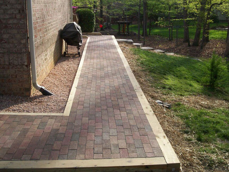 Driveway Edging - Timber